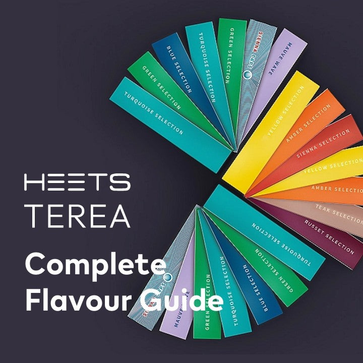 The Terea flavors compared - 8 different flavors - Heatd Worldwide