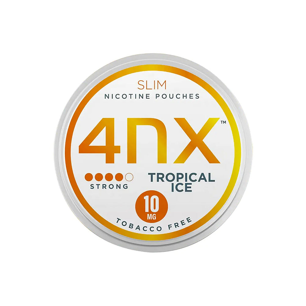 4NX Tropical Ice Nicotine Pouches