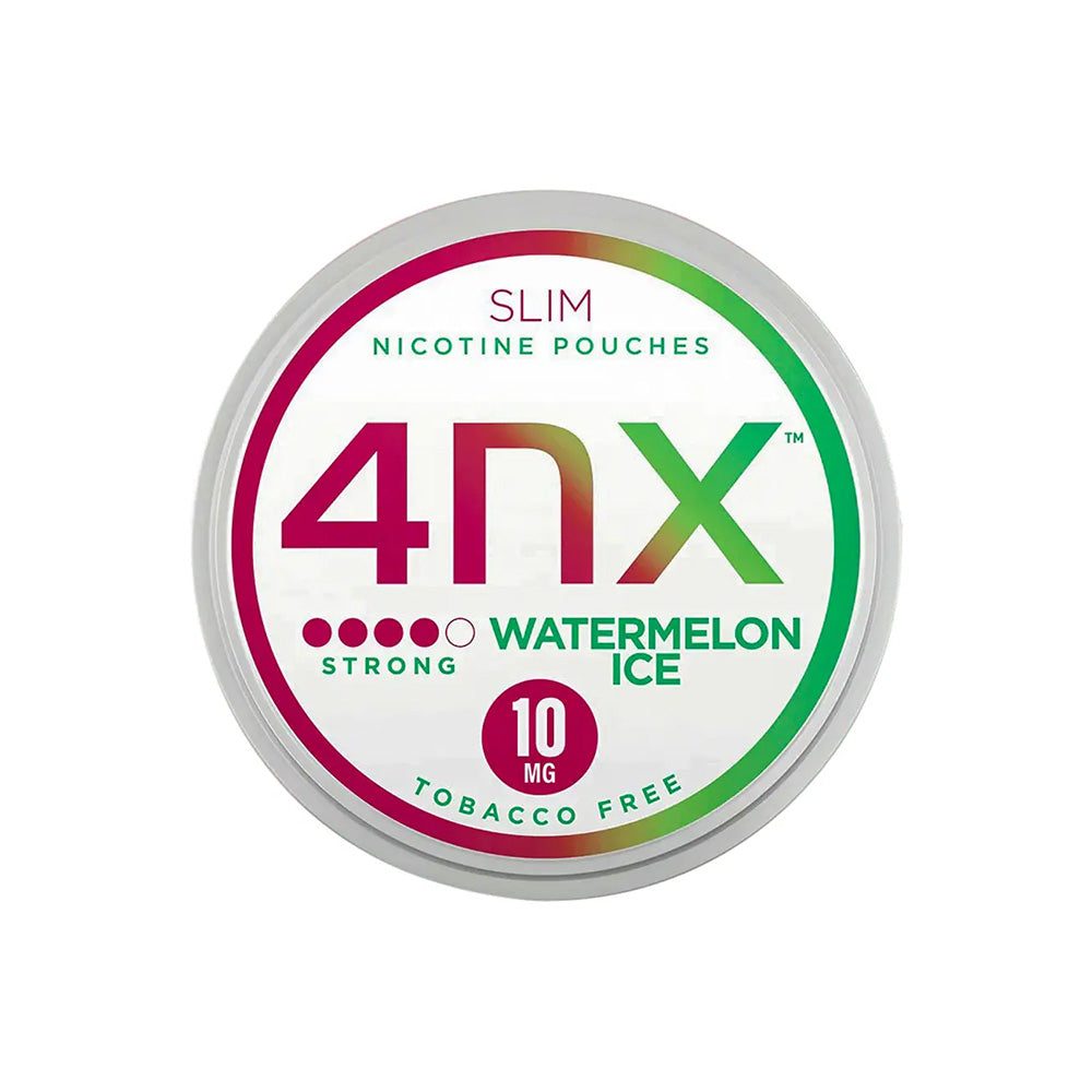 4NX Watermelon Ice Nicotine Pouches