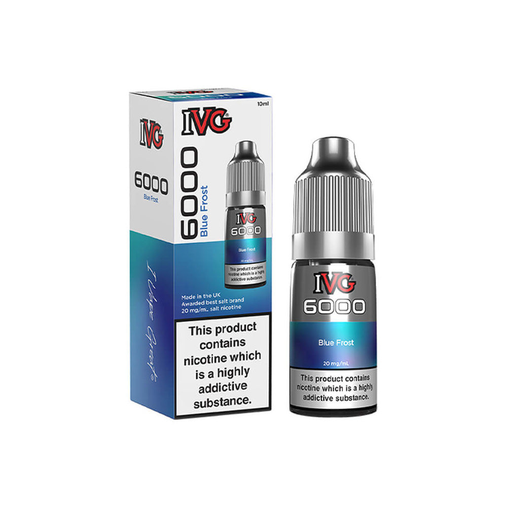 IVG 6000 Blue Frost E Liquid 10ml