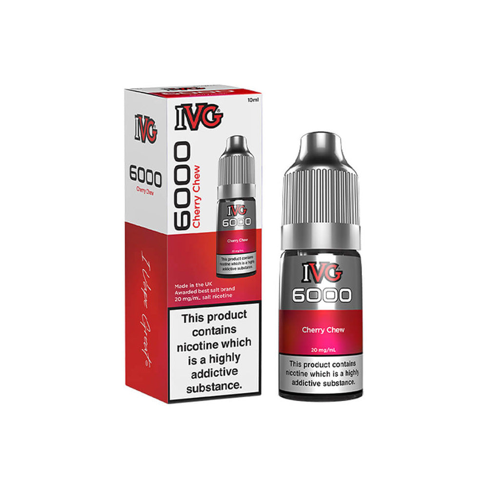 IVG 6000 Cherry Chew E Liquid 10ml