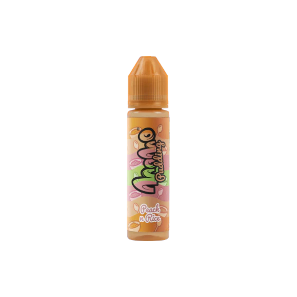 Momo Pudding Peach N Rice 50ml Shortfill E Liquid