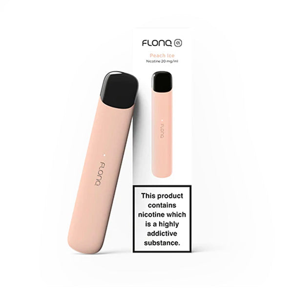 Flonq Alpha Peach Ice Disposable Vape