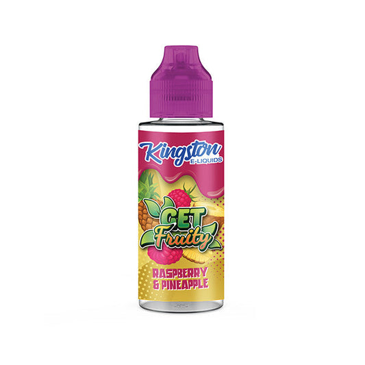 Kingston Get Fruity Raspberry & Pineapple 100ml Shortfill E Liquid