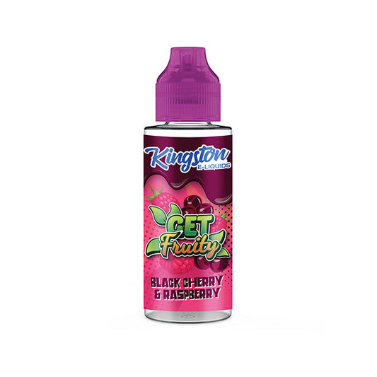 Kingston Get Fruity Black Cherry & Raspberry 100ml Shortfill E Liquid