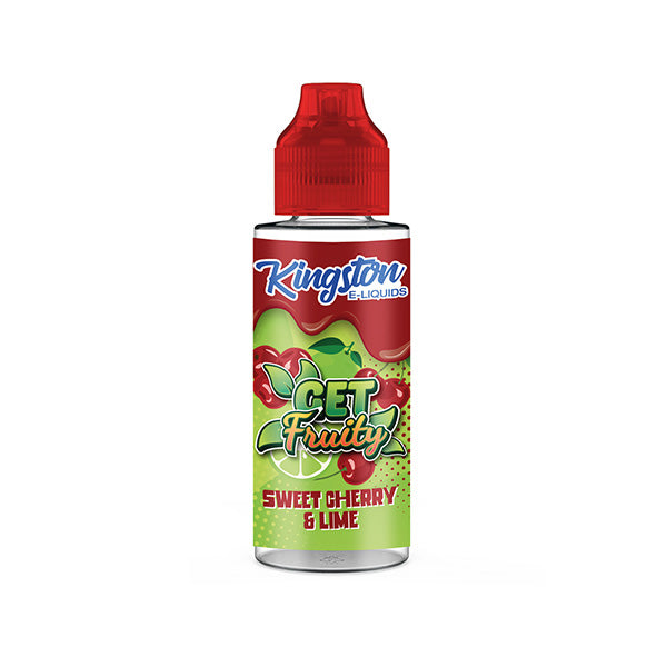 Kingston Get Fruity Sweet Cherry & Lime 100ml Shortfill E Liquid