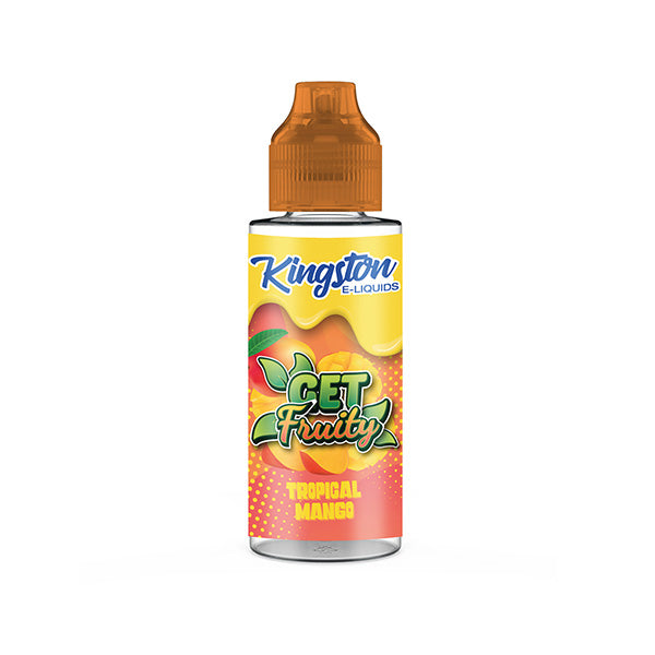 Kingston Get Fruity Tropical Mango 100ml Shortfill E Liquid