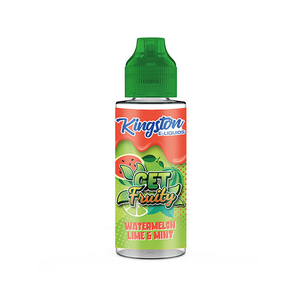 Kingston Get Fruity Watermelon Lime & Mint 100ml Shortfill E Liquid