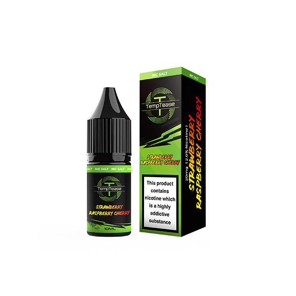 Temp Tease Strawberry Raspberry Cherry E Liquid