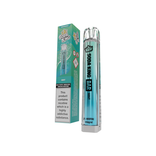 Soda King Bar Mint Disposable Vape