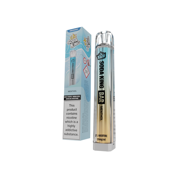 Soda King Bar Menthol Disposable Vape