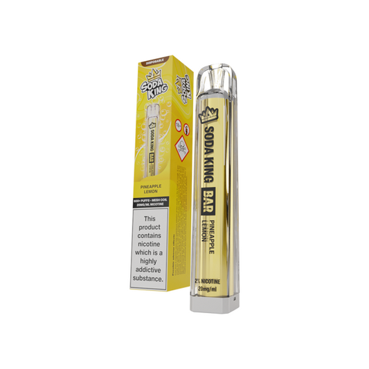 Soda King Bar Pineapple Lemon Disposable Vape