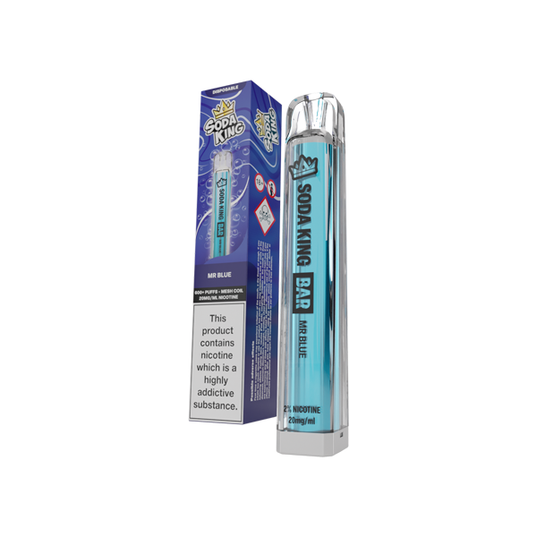 Soda King Bar Mr Blue Disposable Vape