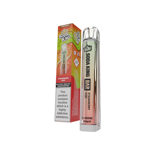 Soda King Bar Strawberry Kiwi Disposable Vape