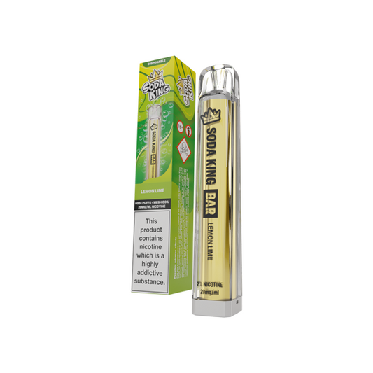 Soda King Bar Lemon Lime Disposable Vape