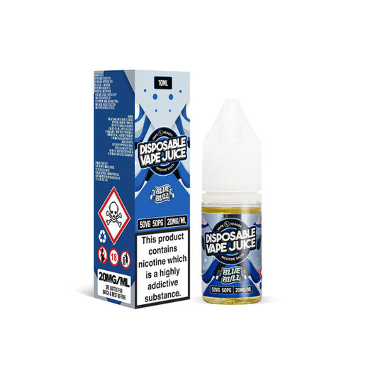 JM ORIGINAL 20mg Vape Heaven Disposable Vape Juice 10ml Nic Salts (50VG/50PG)