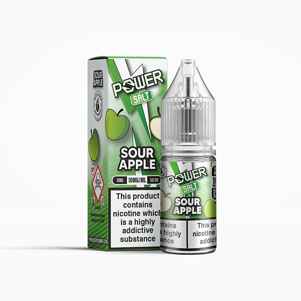 JNP Power Salts Sour Apple E Liquid 10ml