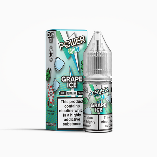 JNP Power Salts Grape Ice E Liquid 10ml