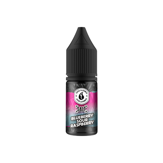 JNP Salts Blueberry Sour Raspberry E Liquid 10ml