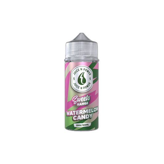 JNP Watermelon Candy Gummies 100ml Shortfill E Liquid