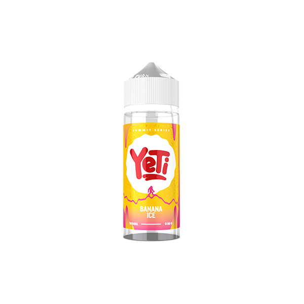 Yeti Summit Series Banana Ice 100ml Shortfill E Liquid