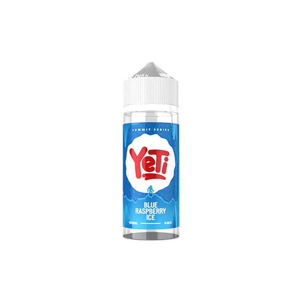 Yeti Summit Series Blue Raspberry Ice 100ml Shortfill E Liquid