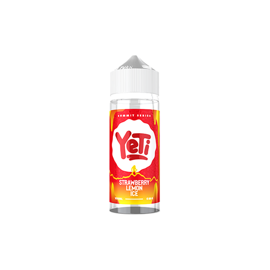 Yeti Summit Series Strawberry Lemon Ice 100ml Shortfill E Liquid