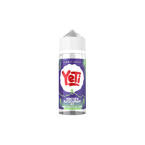 Yeti Summit Series Honeydew Blackcurrant Ice 100ml Shortfill E Liquid