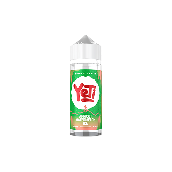 Yeti Summit Series Apricot Watermelon Ice 100ml Shortfill E Liquid