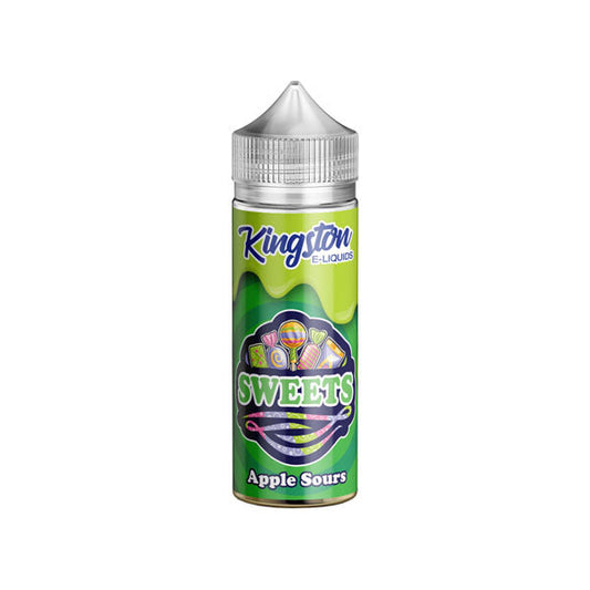 Kingston Sweets Apple Sours 100ml Shortfill E Liquid