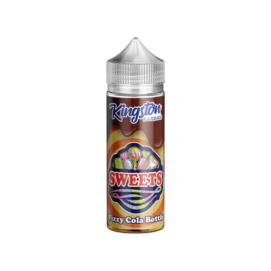 Kingston Sweets Fizzy Cola Bottles 100ml Shortfill E Liquid