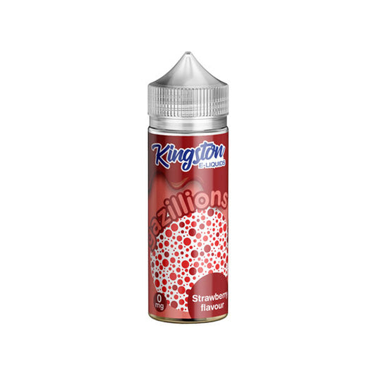 Kingston Gazillions Strawberry 100ml Shortfill E Liquid