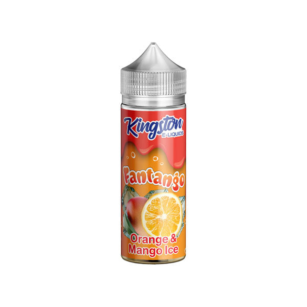 Kingston Fantango Ice Orange & Mango Ice 100ml Shortfill E Liquid