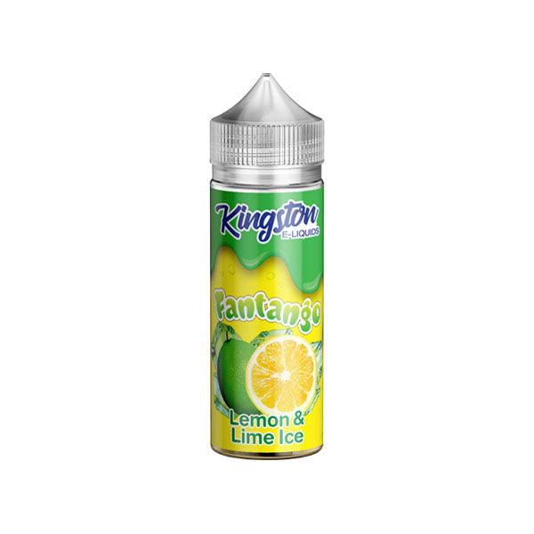 Kingston Fantango Ice Lemon & Lime Ice 100ml Shortfill E Liquid