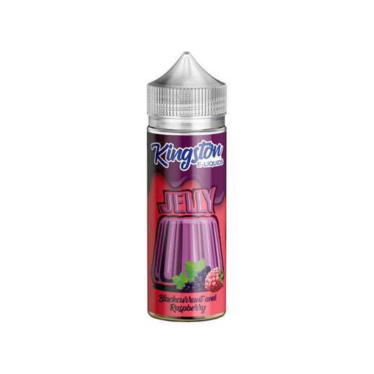 Kingston Jelly Blackcurrant & Raspberry 100ml Shortfill E Liquid