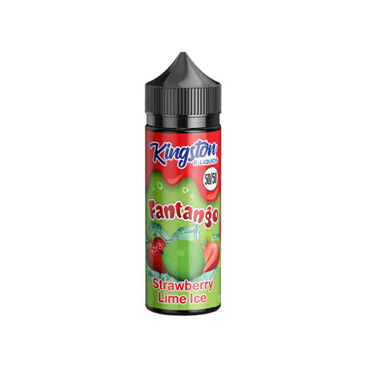 Kingston Fantango Ice Strawberry Lime Ice 100ml Shortfill E Liquid