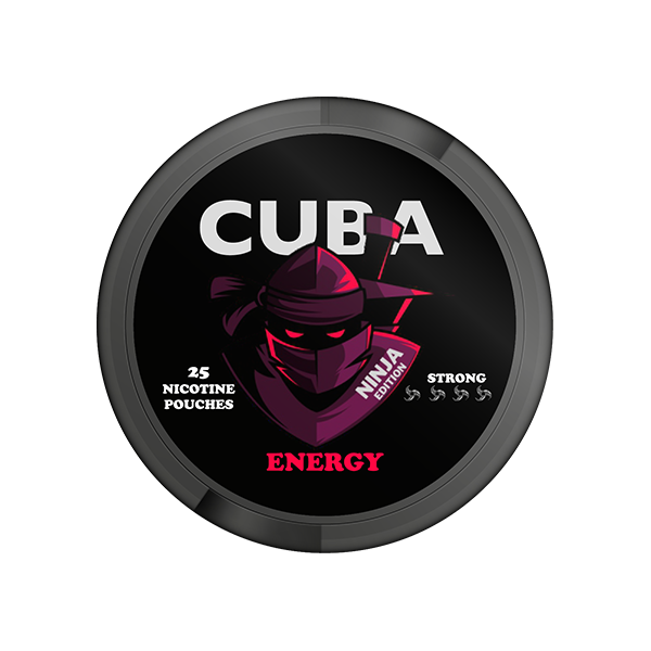 CUBA Ninja Energy Nicotine Pouches