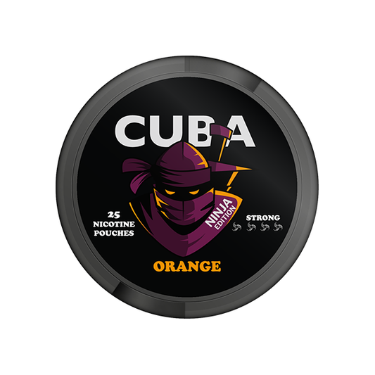 CUBA Ninja Orange Nicotine Pouches