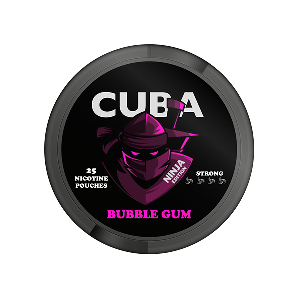 CUBA Ninja Bubblegum Nicotine Pouches