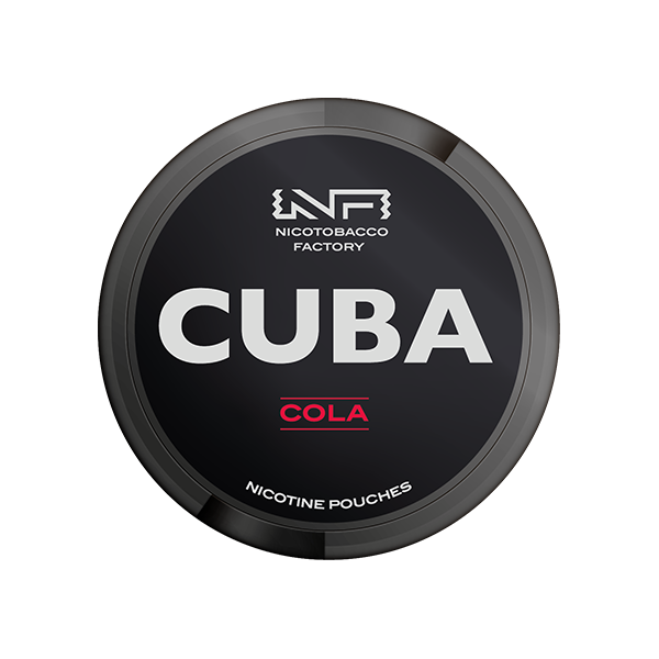 CUBA Black Nicotine Pouches Cola