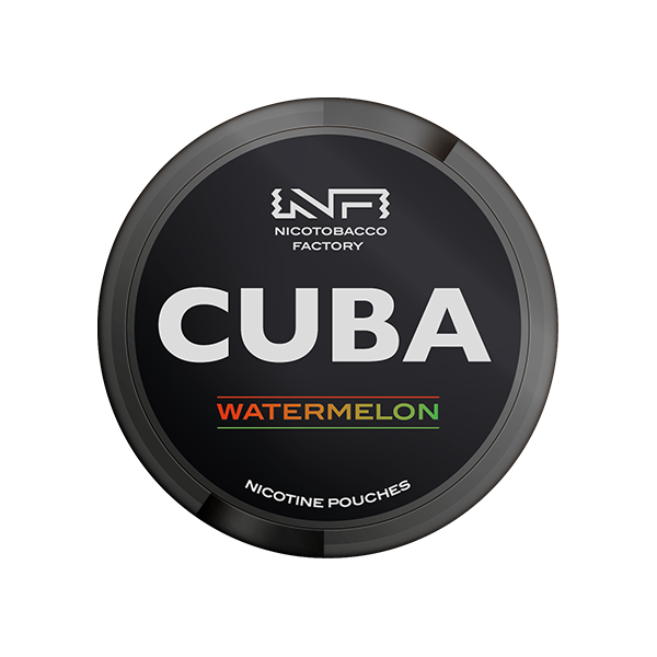 CUBA Black Nicotine Pouches Watermelon