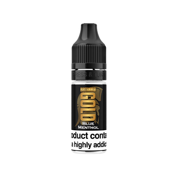 Britannia Gold Blue Menthol E Liquid 10ml