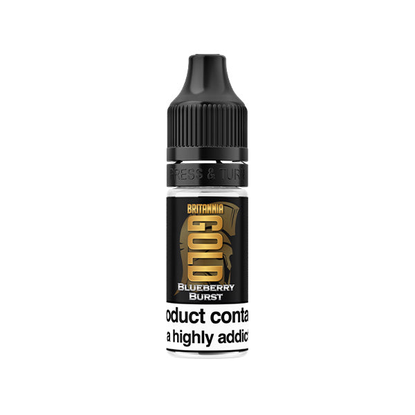 Britannia Gold Blueberry Burst E Liquid 10ml