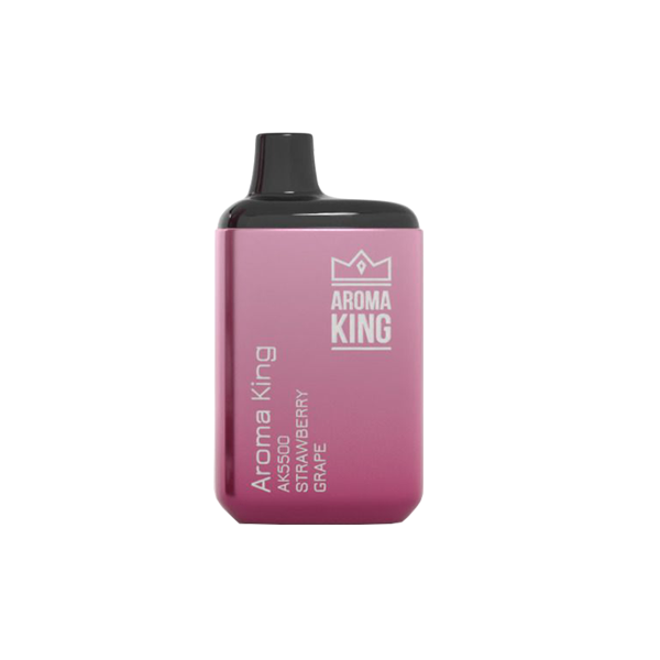 Aroma King AK5500 Strawberry Grape 0mg Disposable Vape