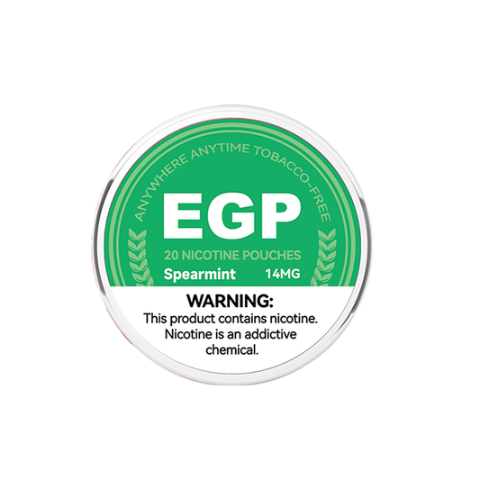 EGP Spearmint Nicotine Pouches