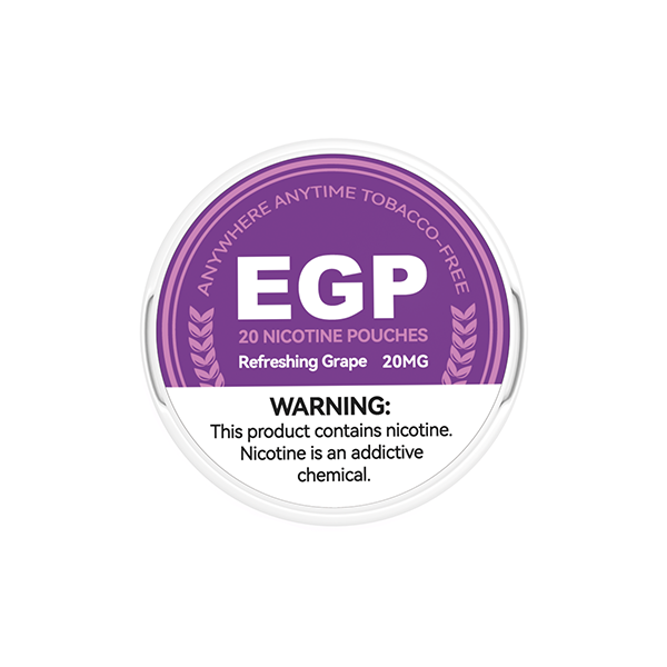 EGP Refreshing Grape Nicotine Pouches