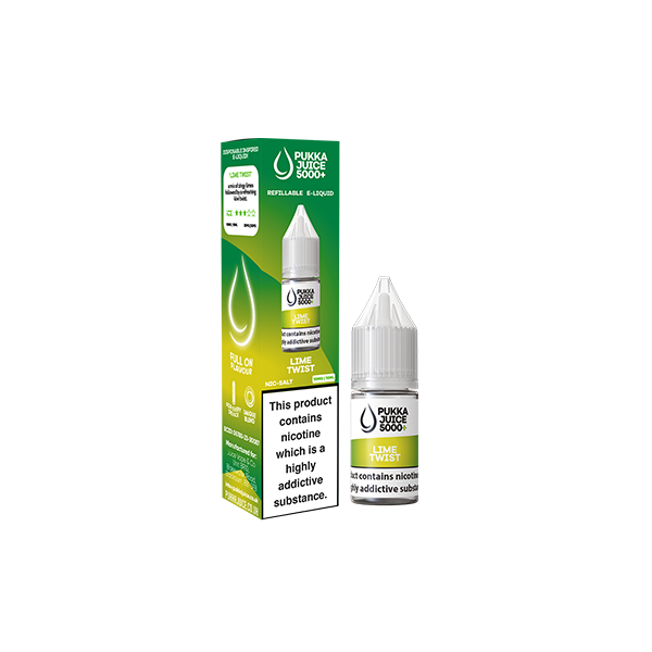 Pukka Juice Lime Twist 5000 E Liquid