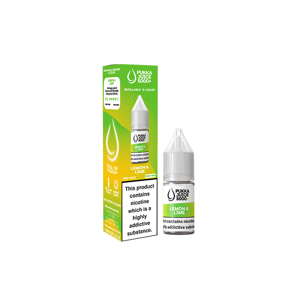 Pukka Juice Lemon & Lime 5000 E Liquid