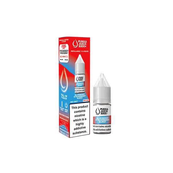 Pukka Juice Blueberry Strawberry Burst 5000 E Liquid