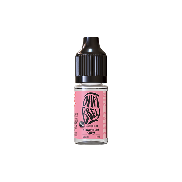 Ohm Brew Balanced Blend Strawberry Chew E Liquid